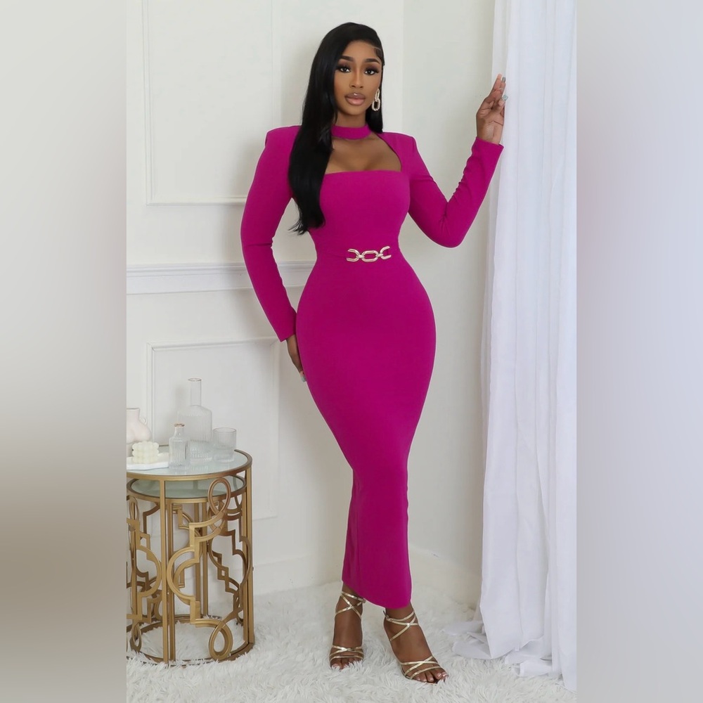 Silhouette Statement Dress